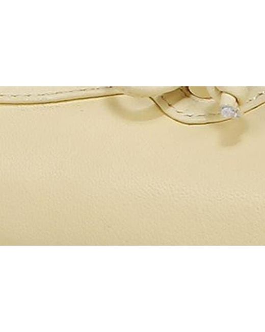 Franco Sarto White Imara Square Toe Ballet Flat