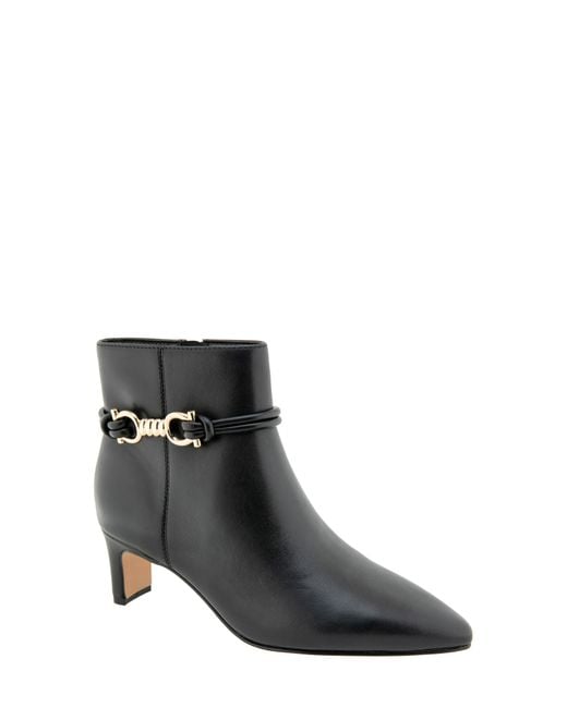 Andre Assous Black Wrenna Pointed Toe Bootie