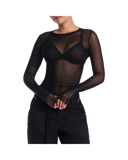 nordstrom sheer top