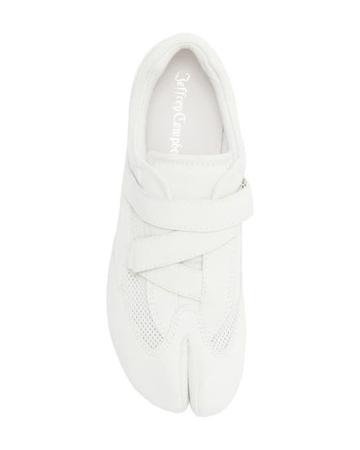 Jeffrey Campbell White Planeta Split Toe Sneaker