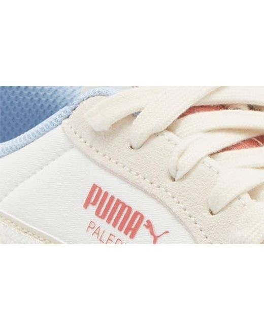 PUMA White Palermo Sneaker