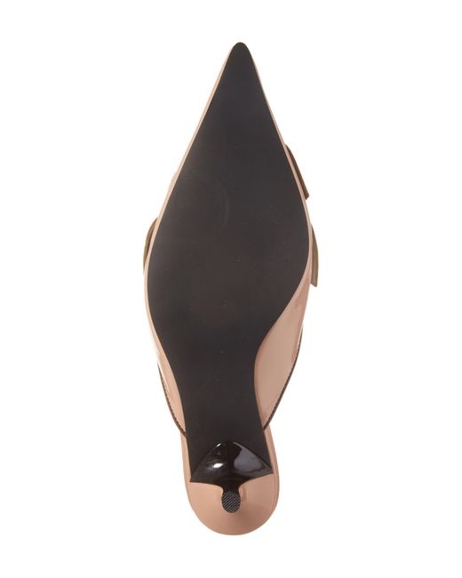 Jeffrey Campbell Brown Franny Pointed Toe Mule