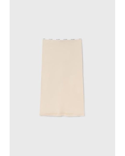 SILK LAUNDRY White Mesh Skirt