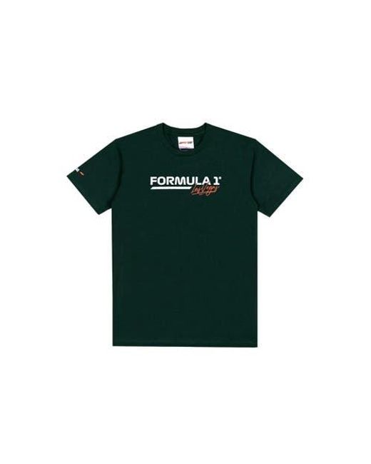 INSOMNIAC Green Formula 1 2025 Las Vegas Grand Prix Lights Out T-Shirt for men