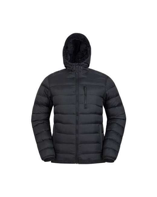 Mountain Warehouse Black Link Padded Jacket for men