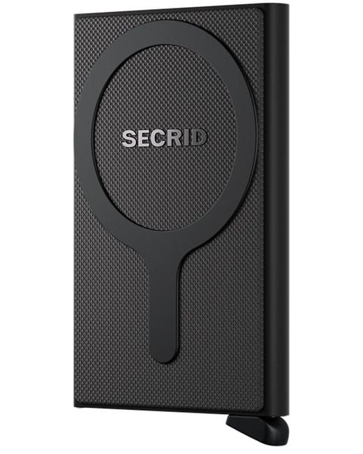 Secrid Black Cardprotector For Magsafe for men