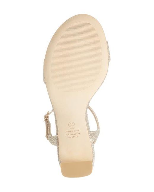 Stuart Weitzman White Babette 85 Sandal