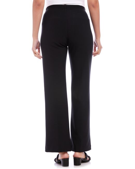 Karen Kane Presley Wide Leg Pants in Black | Lyst