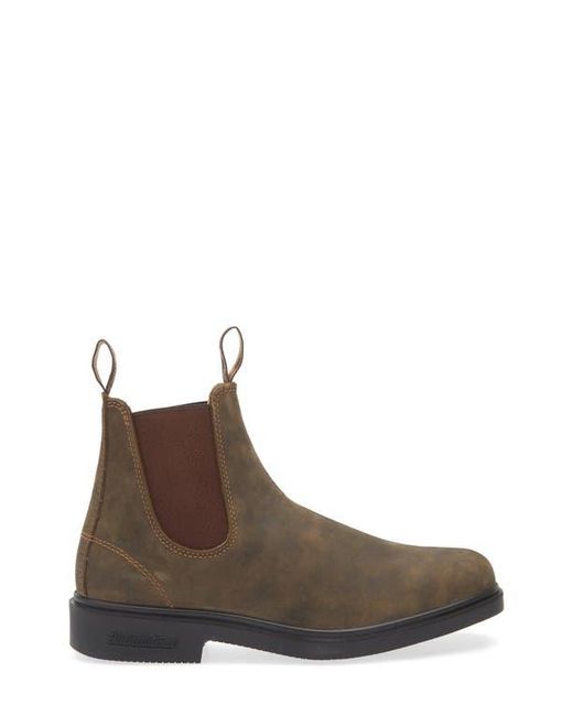 Blundstone Brown Plain Toe Chelsea Boot for men