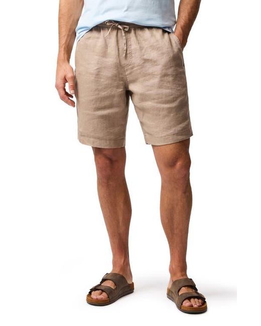 Rodd & Gunn Natural Linen Shorts for men