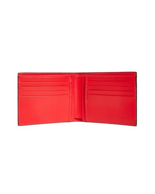 Christian Louboutin Funky Studded Leather Bifold Wallet in