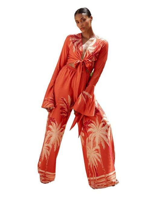 Diarrablu Red Hana Pants