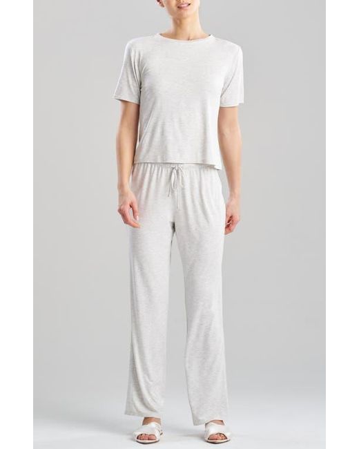 Natori White Feathers Essentials Pajamas