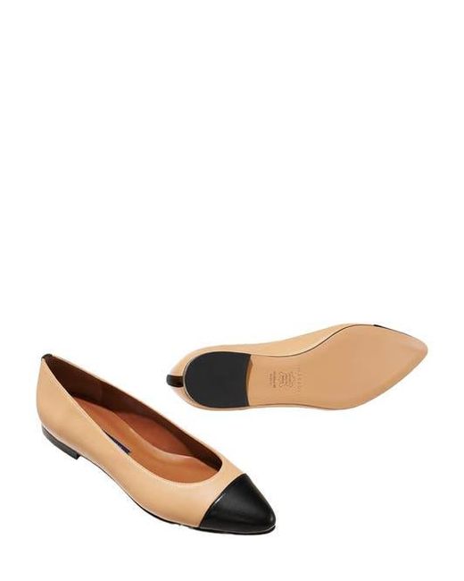 Margaux White The Cap-Toe Pointe