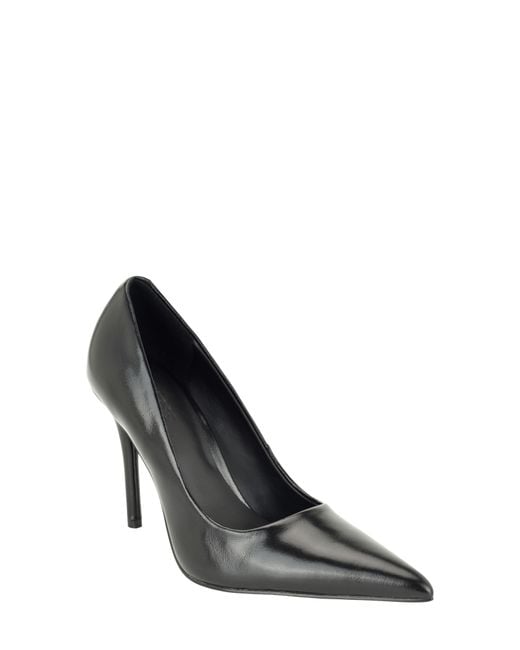 Guess Black Naprini Pointed Toe Pump