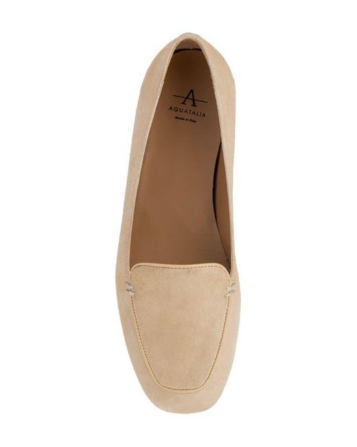 Aquatalia Natural Judie Luxe Flat