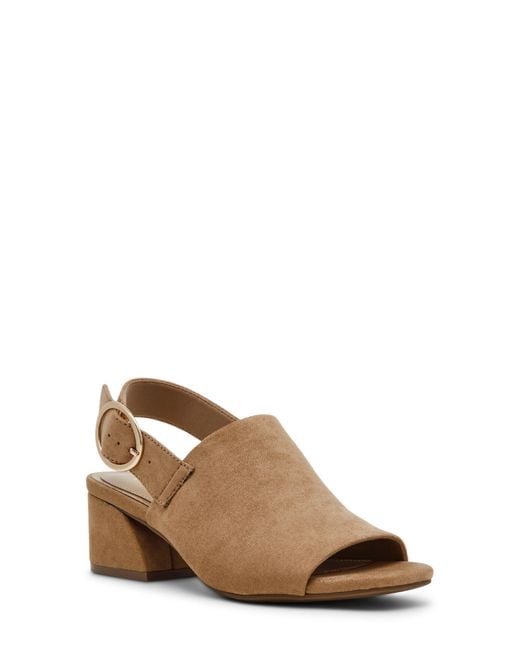Anne Klein Brown Maddy Slingback Sandal