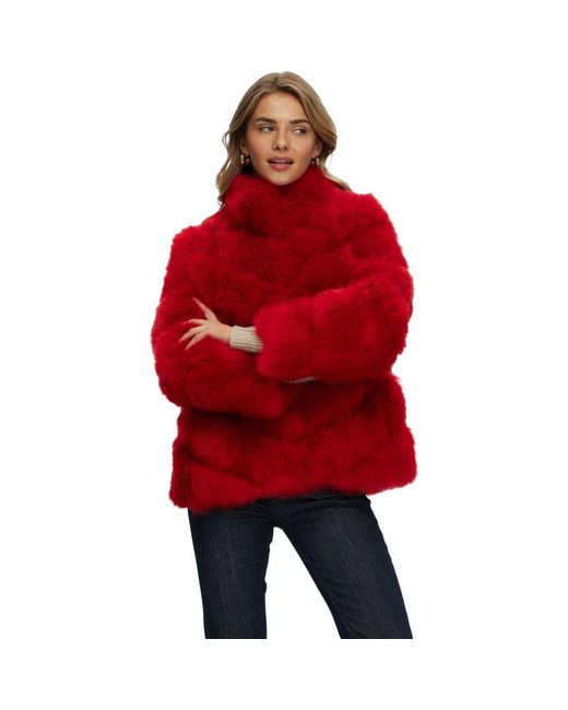 Gorski Red Select Cashmere Goat Jacket