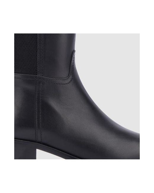 Aquatalia Black Ricarda Weatherproof Knee High Boot