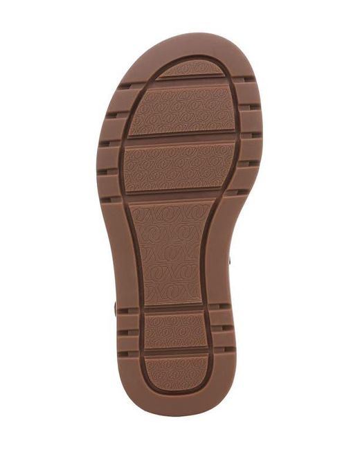 Naturalizer Brown Attract Slingback Platform Sandal