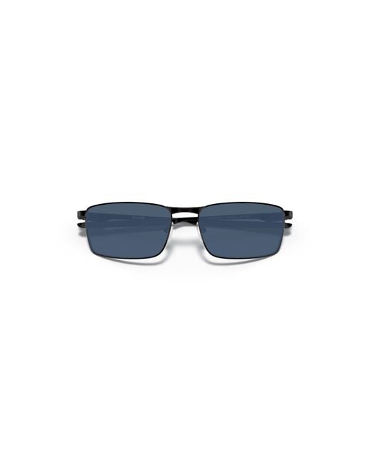 Oakley Brown 57Mm Rectangle Optical Glasses for men