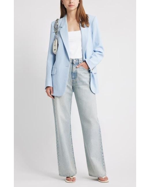 Open Edit Blue The Curator Blazer