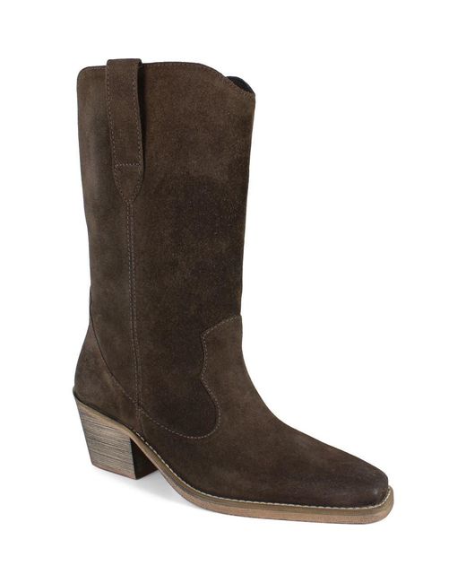 Zigi Brown Baldwin Western Boot