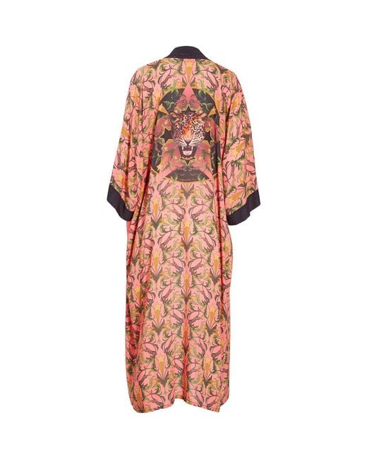 Henelle Red Duster Robe