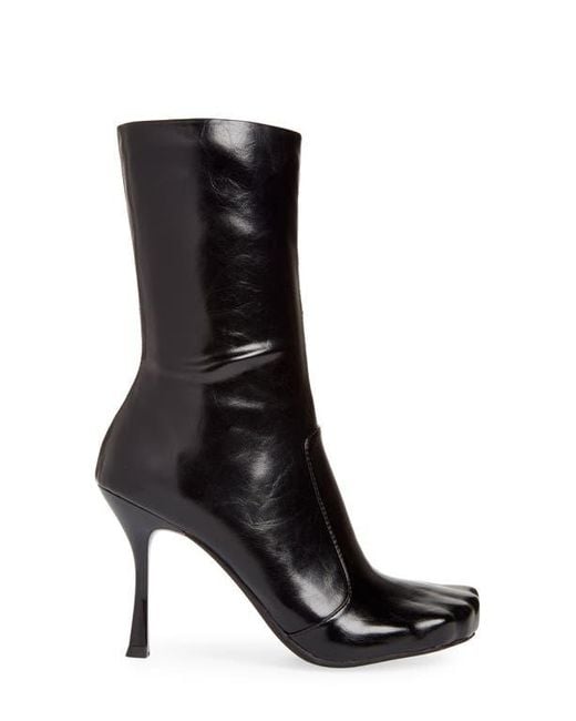 Jeffrey Campbell Black Visionary Stiletto Boot