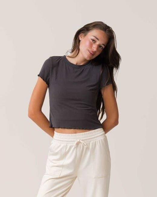 Nanis Blue Modal Valley Tee