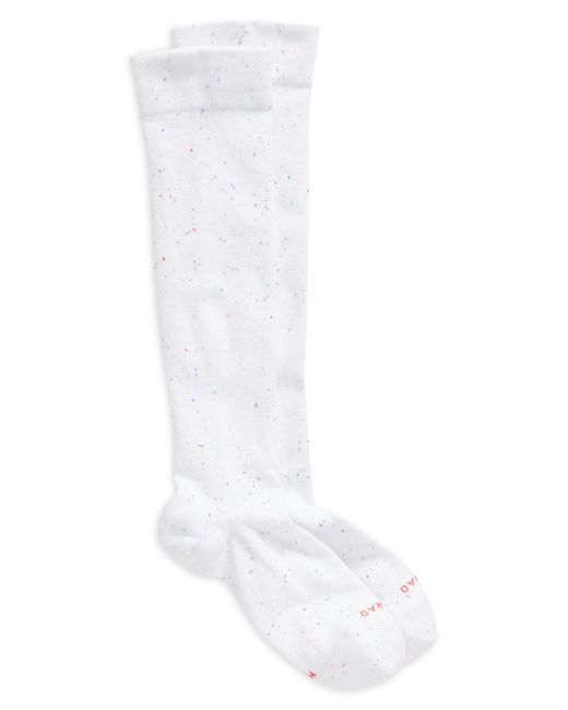 COMRAD White Nep Compression Knee High Socks