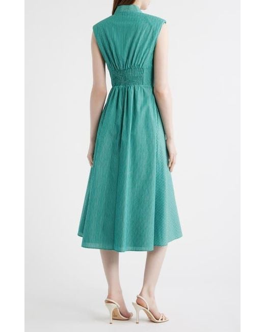 vince camuto olive green dress Vince Camuto Dress Women's 8 Olive Green Sleeveless Square Neck Sheath