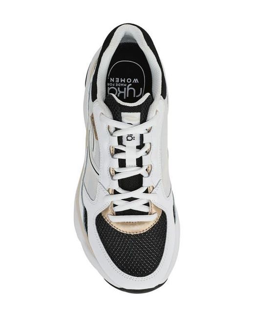 Ryka White Rezorb Max Classic Walking Sneaker