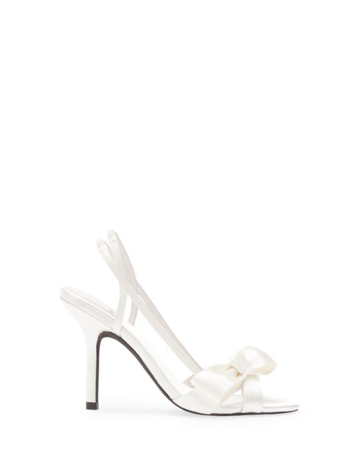 Jeffrey Campbell Take A Bow Slingback Sandal in White Lyst
