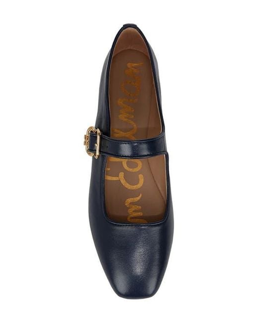 Sam Edelman Blue Michaela Mary Jane Flat