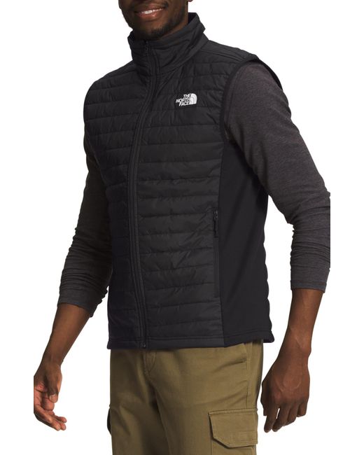 The North Face Black Canyonlands Hybrid Vest for men