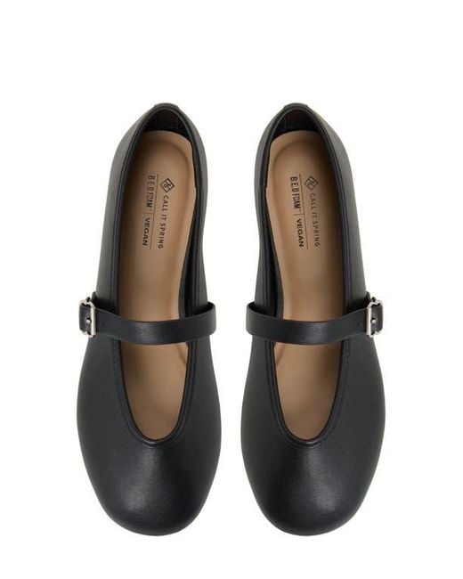 ALDO Black Elyiaa Mary Jane Flat