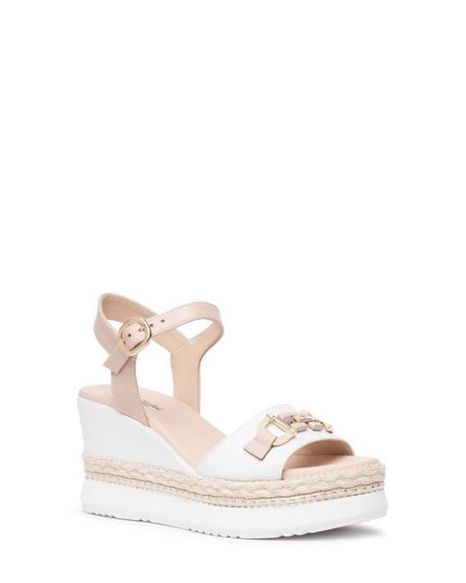 Nero Giardini Natural Platform Wedge Sandal