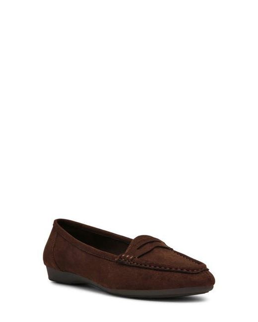 Anne Klein Brown Carson Loafer