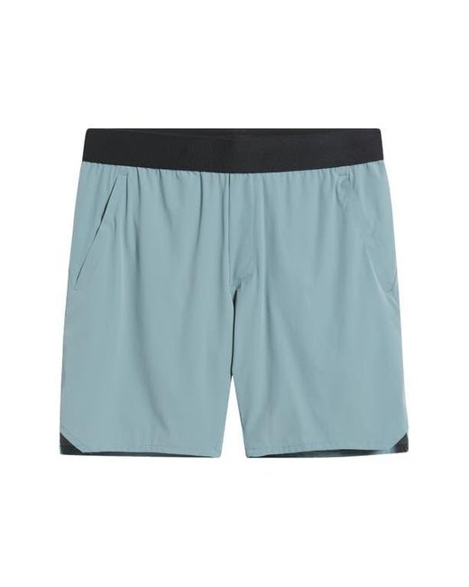 TEN THOUSAND Blue Tactical Lined 7-Inch Training Shorts for men