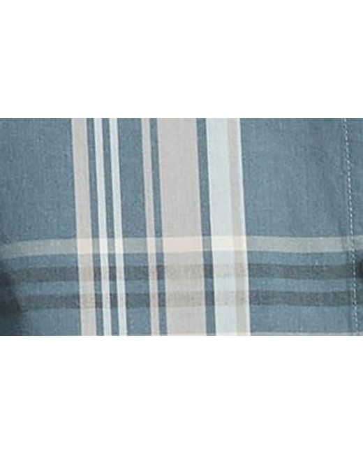 Vince Blue Lorimer Plaid Button-Up Shirt for men