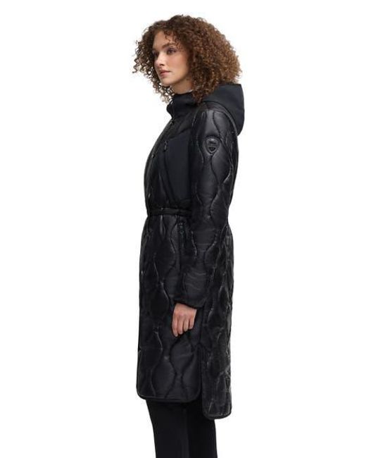 Pajar Black Sterling Onion Quilted Longline Anorak
