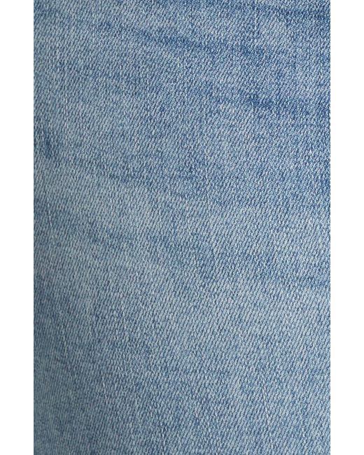 Liverpool Los Angeles Blue Charlie Cuffed Mid Rise Crop Slim Jeans