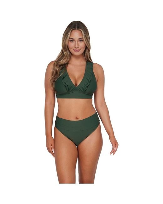 Sunsets Black Willa Wireless Bikini Swimsuit Top
