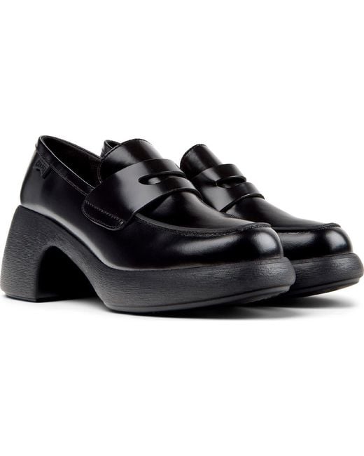 Camper Black Thelma Ii Platform Loafer