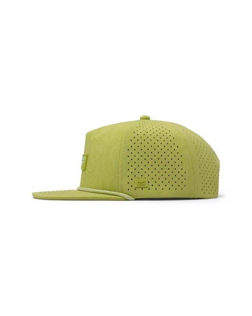 Melin Green Coronado Links Hydro Performance Snapback Hat for men
