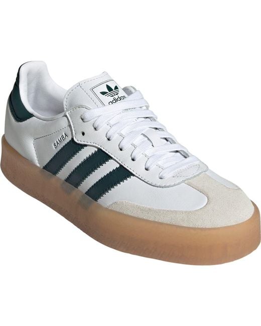 Adidas White Sambae Sneaker