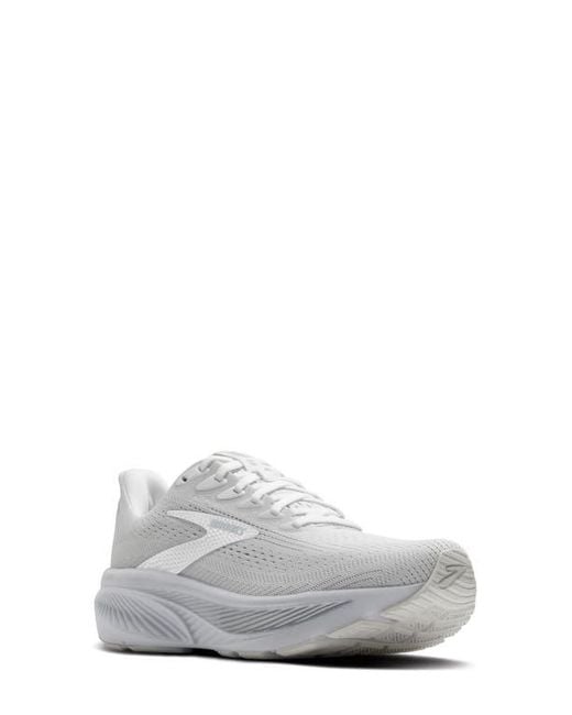 Brooks White Ghost 17 Running Shoe