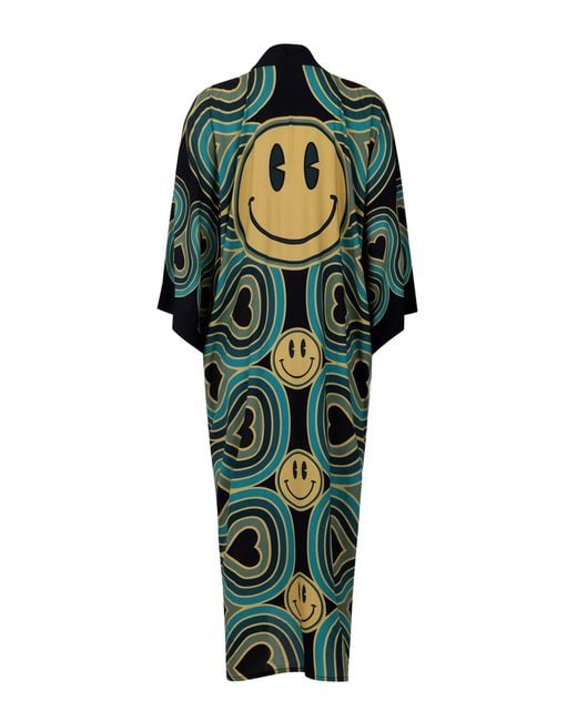 Henelle Green Duster Robe