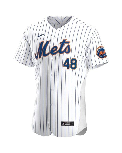 Jacob deGrom Royal New York Mets Autographed Nike Authentic Jersey
